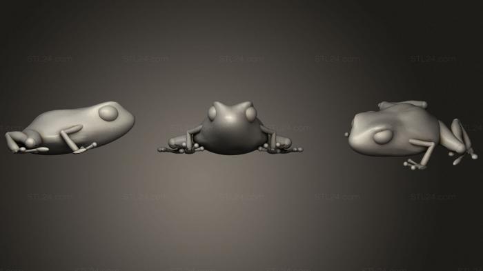 Toys (Frog, TOYS_0912) 3D models for cnc